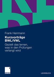 Cover von Kurzvorträge BWL/VWL
