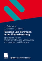 Cover von Fairness und Vertrauen in der Finanzberatung