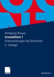 Cover von Investition I