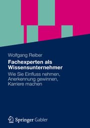 Cover von Vom Fachexperten zum Wissensunternehmer