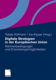 Cover von Digitale Strategien in der Europäischen Union