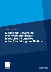 Cover von Risikoanalyse für die Immobilien-Portfoliobewertung