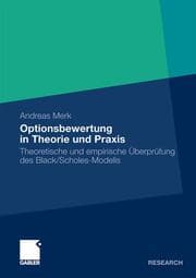 Cover von Theoretische und empirische Überprüfung des Black/Scholes-Modells