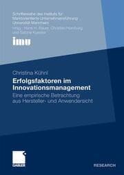 Cover von Erfolgsfaktoren im Innovationsmanagement