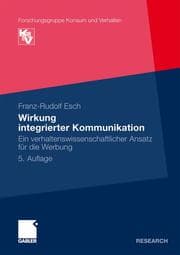 Cover von Wirkung integrierter Kommunikation