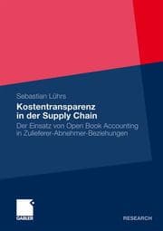 Cover von Kostentransparenz in der Supply Chain