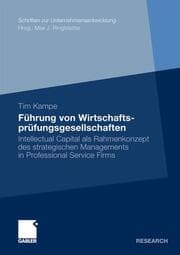 Cover von Führung von Wirtschaftsprüfungsgesellschaften