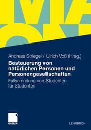 Cover von Besteuerung von natürlichen Personen und Personengesellschaften