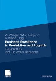 Cover von Business Excellence in Produktion und Logistik