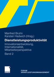 Cover von Dienstleistungsproduktivität 2
