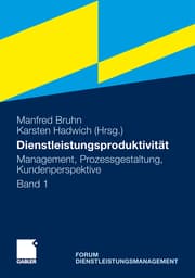 Cover von Dienstleistungsproduktivität 1
