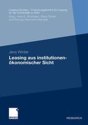 Cover von Leasing aus institutionenökonomischer Sicht