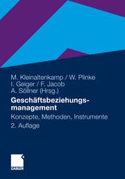 Cover von Geschäftsbeziehungsmanagement
