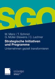 Cover von Strategische Initiativen und Programme
