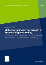 Cover von Metacontrolling im partizipativen Entwicklungscontrolling