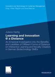 Cover von Learning and Innovation at a Distance