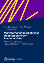 Cover von Marktforschungsergebnisse zielgruppengerecht kommunizieren