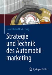 Cover von Strategie und Technik des Automobilmarketing
