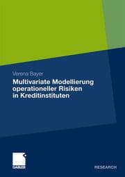 Cover von Multivariate Modellierung operationeller Risiken in Kreditinstituten