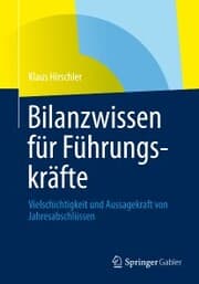 Cover von Bilanzwissen für Führungskräfte
