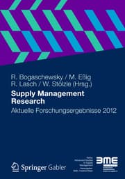 Cover von Supply Management Research