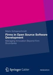 Cover von Firms in Open Source Software Development