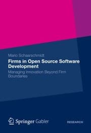 Cover von Firms in Open Source Software Development