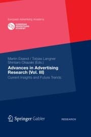 Cover von Advances in Advertising Research (Vol. III)