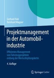 Cover von Projektmanagement in der Automobilindustrie