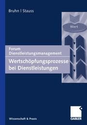 Cover von Wertschöpfungsprozesse bei Dienstleistungen