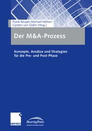 Cover von Der M&A-Prozess
