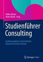 Cover von Studienführer Consulting