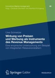 Cover von Wirkung von Preisen und Werbung als Instrumente des Revenue Managements