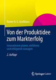 Cover von Von der Produktidee zum Markterfolg
