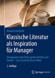 Cover von Klassische Literatur als Inspiration für Manager