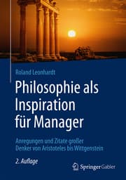 Cover von Philosophie als Inspiration für Manager