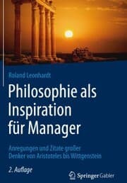 Cover von Philosophie als Inspiration für Manager
