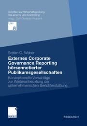 Cover von Externes Corporate Governance Reporting börsennotierter Publikumsgesellschaften