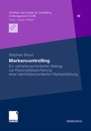 Cover von Markencontrolling