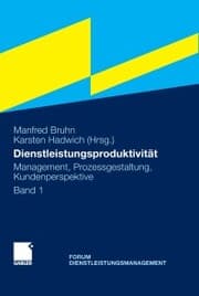 Cover von Dienstleistungsproduktivität