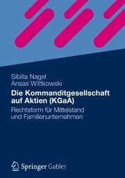 Cover von Die Kommanditgesellschaft auf Aktien (KGaA)