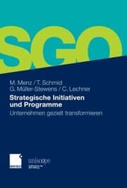 Cover von Strategische Initiativen und Programme