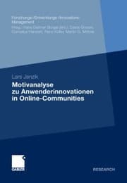 Cover von Motivanalyse zu Anwenderinnovationen in Online-Communities