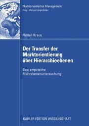 Cover von Der Transfer der Marktorientierung über Hierarchieebenen