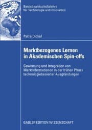 Cover von Marktbezogenes Lernen in akademischen Spin-Offs