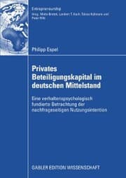 Cover von Privates Beteiligungskapital im deutschen Mittelstand