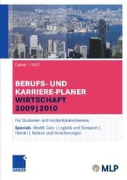 Cover von Gabler , MLP Berufs- und Karriere-Planer Wirtschaft 2009 , 2010