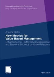 Cover von New Metrics for Value-Based Management