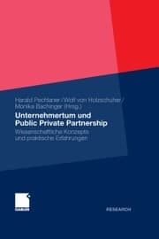 Cover von Unternehmertum und Public Private Partnership