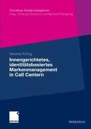 Cover von Innengerichtetes, identitätsbasiertes Markenmanagement in Call Centern